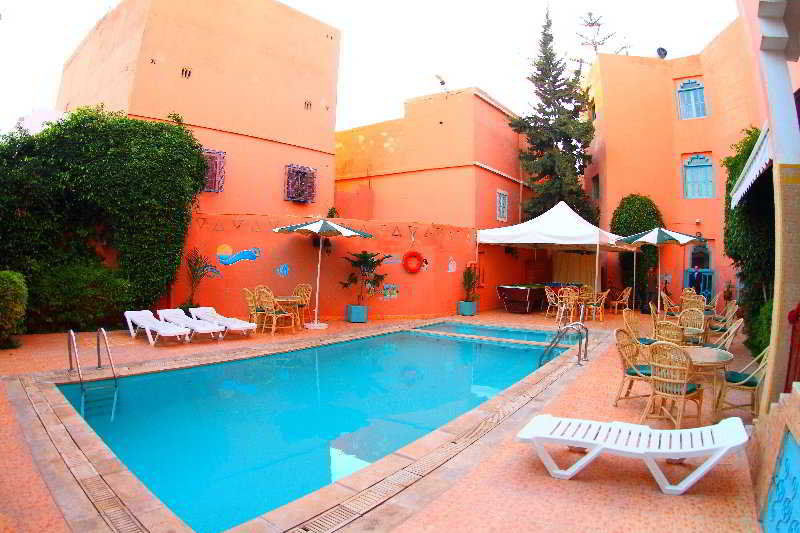 Hôtel Auberge du Littoral Aourir Esterno foto