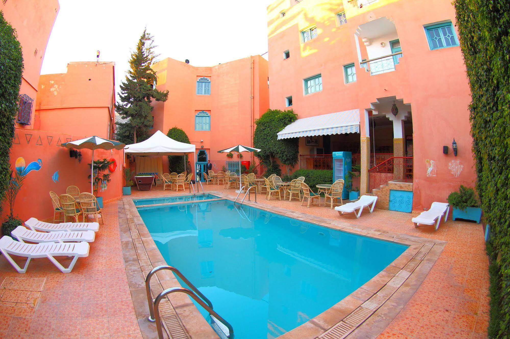Hôtel Auberge du Littoral Aourir Esterno foto